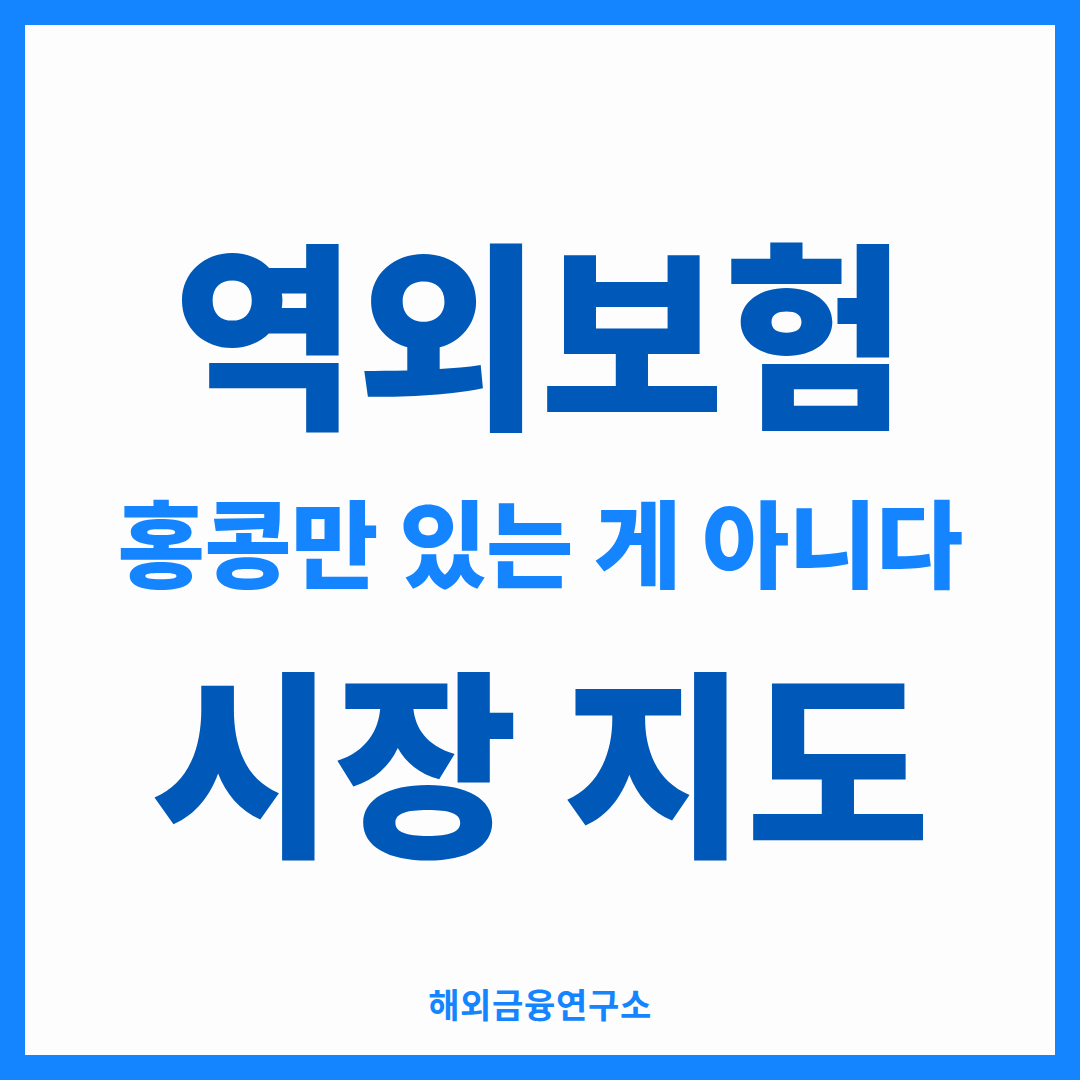 역외보험 홍콩만 있는 게 아니다 시장 지도 — 해외금융연구소